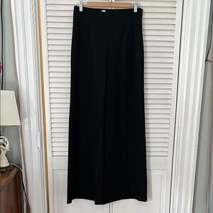 Stylish Black Wide-Leg Trousers